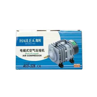 Obrázok produktu pre Akváriový vzduchový kompresor, prenosný, elektromagnetický, 328-60W, adaptér EÚ 220V-50HZ