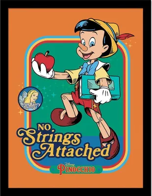Produktbild von Disney Storybook Time - Gerahmtes Poster PM10044 (45 cm x 35 cm) (Bunt)
