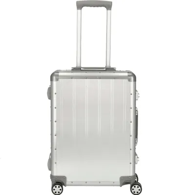 Immagine prodotto di Alumaxx 45170 - Valigia trolley in alluminio, argento, ca. 54 cm