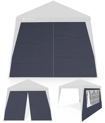 Productafbeelding van Zijwand 2 Stuks voor Paviljoen Capri Antraciet 3x3m
