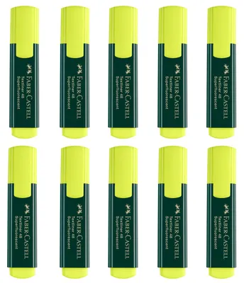 Produktbild von Faber-Castell - Textmarker Set Gelb, 10 Stück