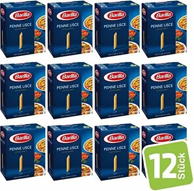 Produktbild von Barilla - Penne Lisce n.71 12er Pack (12x500g)