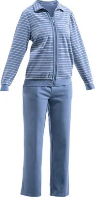 Produktbild von Erwin Müller Damen-Freizeitanzug rauchblau 38