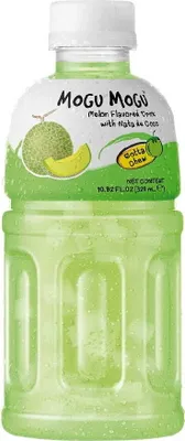 Image de Boisson au goût de melon avec morceaux de gelée de coco 320 ml