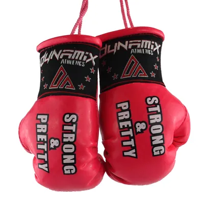 Produktbild von Dynamix Athletics Autospiegel Mini Boxhandschuhe Strong&Pretty Pink