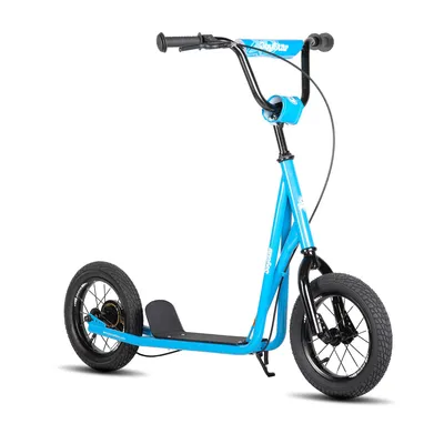 Produktbild von Stabiler blauer Kinderscooter 12 Zoll für Outdoor-Abenteuer