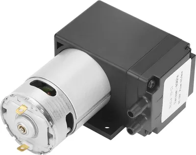 Image de DC12V 12W Mini Pompe à vide sans huile ?80KPa Débit 12L/min pour gaz