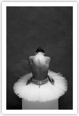 Produktbild von Poster - Poster ohne Rahmen - Ballerina Rücken Stück - 61x91,5 cm - Wand Bild - Wanddeko - Wandbilder - Kunstposter - Wandposter - Bilder - Kunstdruck - Wanddekoration - Wandbild - P2XPA61x91-4729