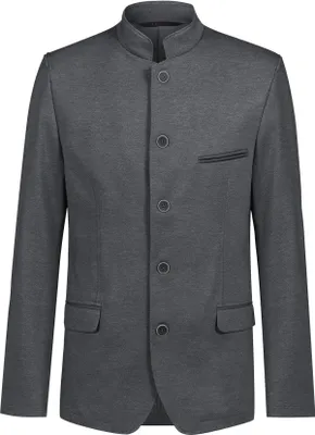 Produktbild von Greiff Corporate LANDHAUS Herren Jerseysakko Regular-Fit Grau 52