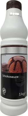 Produktbild von TGQ Schokoladen Sauce 1kg Squeeze Flasche Eis Dessert Topping Garnitur