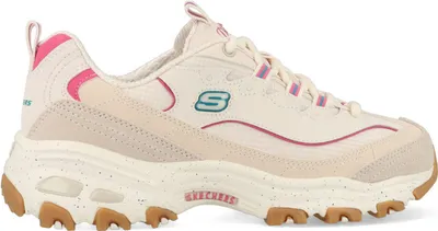 Image de Skechers D´Lites Bold Views Damen Sneaker Natur/Multi
