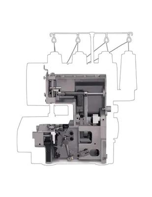 Obrázok produktu pre Singer HD0405 sewing machine electric silver