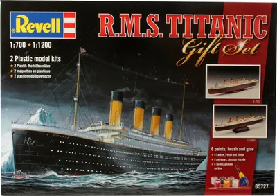 Produktbild von Revell Schiff-Modellbausatz für die "Titanic" ; 5727
