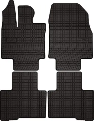 Obrázok produktu pre Gumové autorohože na mieru pre: Toyota Highlander IV (2021-, SUV) černé, sada 4 ks, s úchyty