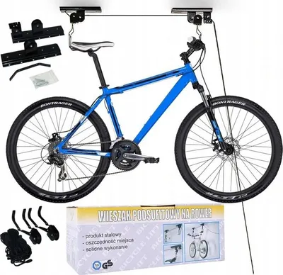 Zdjęcie produktu dla Wieszak Rowerowy Sufitowy Uchwyt Na Rower Winda