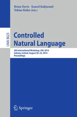 Zdjęcie produktu dla Controlled Natural Language
