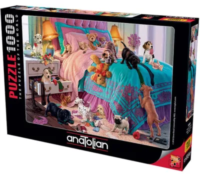 Immagine prodotto di Puzzle Anatolian Cuccioli Dispettosi 1000 pezzi
