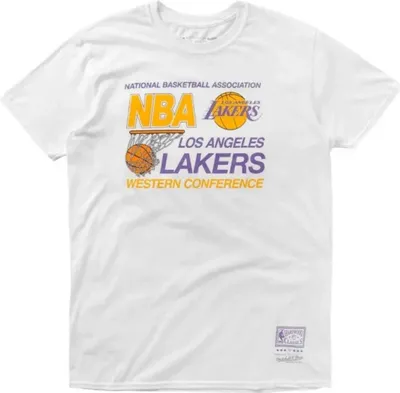 Immagine prodotto di T-shirt Mitchell & Ness BMTRINTL935-LALWHIT da Uomo
