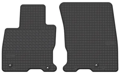 Produktbild von Gummimatten Fußmatten Vorne Schwarz für Ford Kuga III 2019-