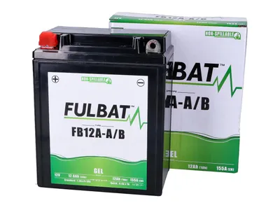 Immagine prodotto di Batteria Fulbat FB12A-A/B GEL (12N12A-4A-1)