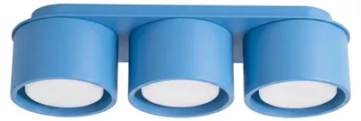 Produktbild von Plafond MODO 3 himmelblau Gx53 3xGx53 10W Aluminium 8.2x10.4x32.4cm Sollux Lighting