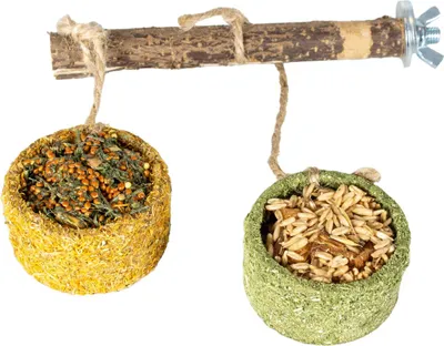 Produktbild von Duvo+ Vogelsnack Sitzstange Früchte & Samen 150 g