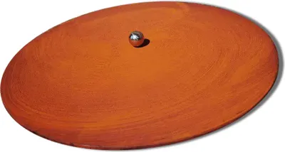 Produktbild von Köhko Design Deckel & Abdeckung mit Kugelgriff mit Rostpatina Farbe für alle Feuerschale Ø 80.5 cm