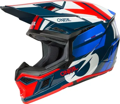 Produktbild von O'NEAL Bike Helm 3Srs Ride Blue/White/Red M (57/58)