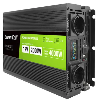 Imagen del producto de Inversor Green Cell: convierte corriente continua en corriente alterna