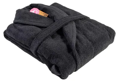 Obrázek produktu pro ARTG - Župan pro ženy, šálový límec LT4020 (3XL) (černý)