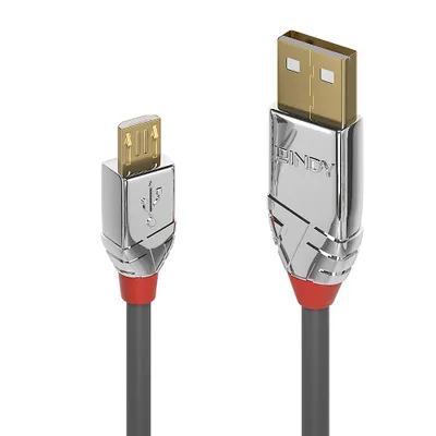 Obrázek produktu pro Lindy 1m kabel USB 2.0 typ A na Micro-B, Cromo Line