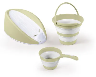 Produktbild von Dolu Baby Badeset, umweltfreundlich, Grün