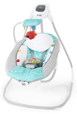 Zdjęcie produktu dla Kołyska dla niemowląt Baby Einstein Ocean Explorers, wyposażona w funkcje muzyczne, wibracje