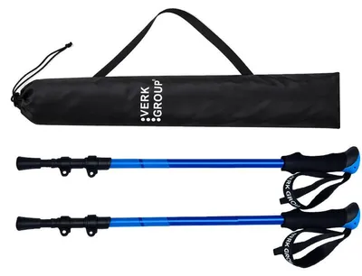 Obrázek produktu pro Verk 14704 Hole na nordic walking a trekking, 2 ks, modré