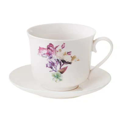 Produktbild von Šálka a podšálka Garden 450 ml Pansy AMBITION