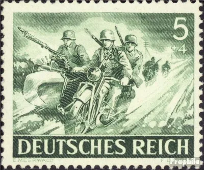 Produktbild von Briefmarken Deutsches Reich 1943 Mi 833 mit Falz Heldengedenktag