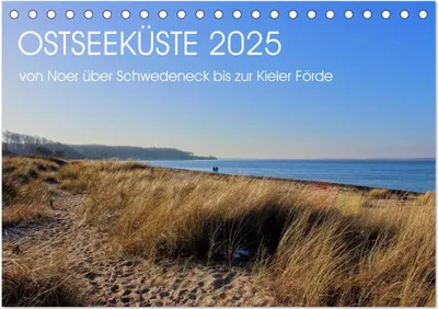 Produktbild von Ostseeküste 2025 (Tischkalender 2025 DIN A5 quer), CALVENDO Monatskalender