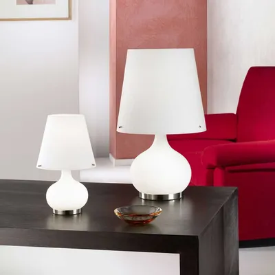 Produktbild von Fabas Luce Tischleuchte Ade E14 Ø320mm Weiß