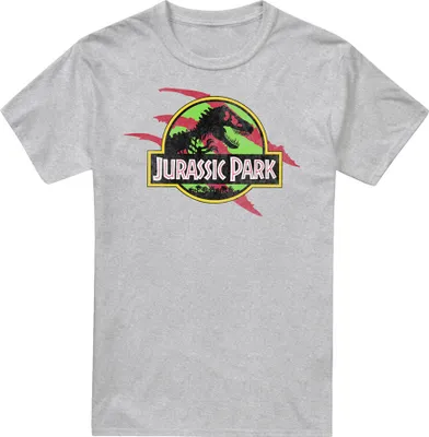 Produktbild von Jurassic Park - "Truck" T-Shirt für Herren TV2139 (S) (Grau meliert)