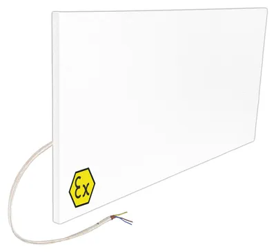 Obrázek produktu pro ECOSUN 700IN-2 ATEX, infračervené topení, 700 wattů, vhodné pro průmyslové prostory, sklady, dílny a haly, s ochranou proti výbuchu (ATEX)