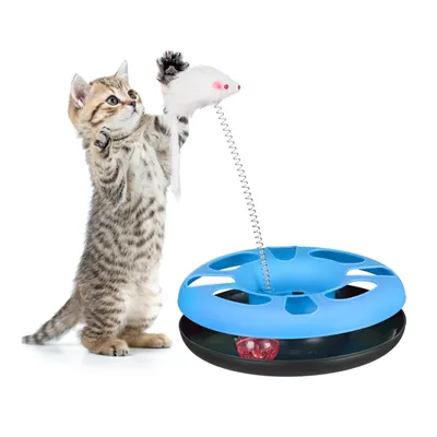 Produktbild von relaxdays Katzenspielzeug mit Maus