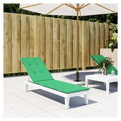 Produktbild von Liegestuhlauflage, Auflage für Hollywoodschaukel, Sonnenliege, Gartenliege, Deckchair, Grün (75+105) x50x3 cm