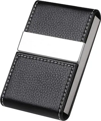 Image de Fermoir magnétique pour hommes/femmes - Bijou en acier - Double fermoir magnétique - Cadeau de Noël pour hommes - Noir