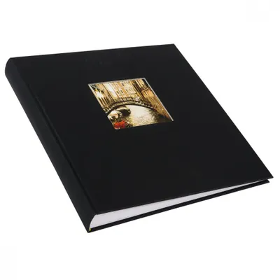 Zdjęcie produktu dla BELLA VISTA BLACK fotoalbum tradycyjny z uzyciem narożników BB-P100 30x31