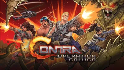 Produktbild von Contra Operation Galuga - Spielcode in der Box (NSW)