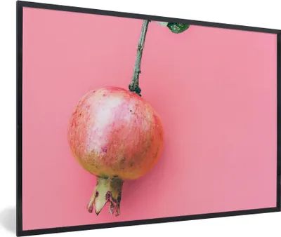 Produktbild von MuchoWow® Gerahmtes Poster Pflanzen - Sommer - Rosa 30x20 cm - Poster mit Schwarzem Bilderrahmen Wandposter Rahmen Foto Bilder - Kunstdruck - Bild-Poster
