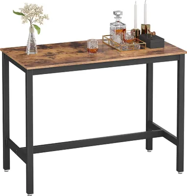 Produktbild von Mittelhoher Bartisch - Vintage - 120x90x60 cm - Vintage braun