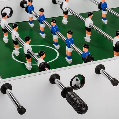 Obrázek produktu pro GamesPlanet® Stolní fotbal Belfast rozkládací, bílý