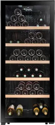 Image de Cave à vin de service 121 bouteilles - La Sommelière - LS117BLACK -