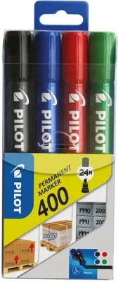 Obrázek produktu pro Popisovač permanentní Pilot 400, 4,5 mm, 4 ks